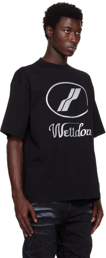 Majica We11done Printed T-Shirt Črna | WD-TP5-19-930-BK, 4