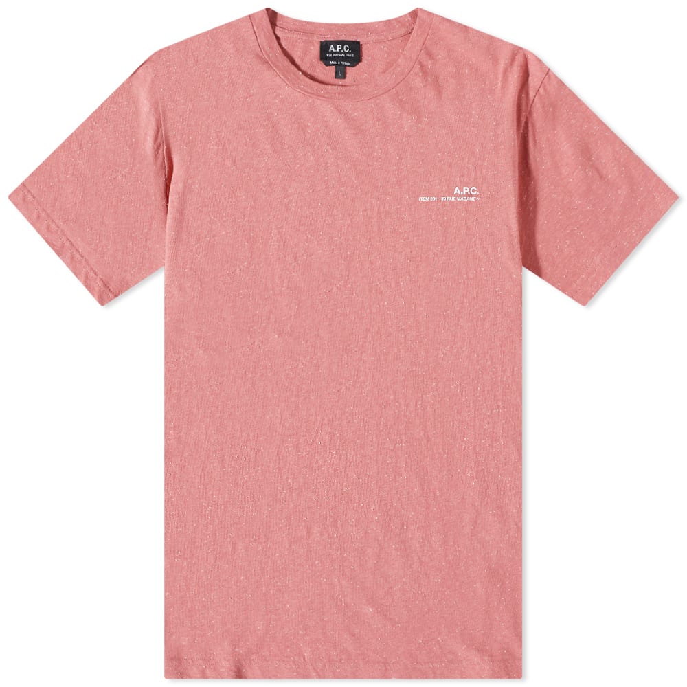 Majica A.P.C. Item Logo Tee Roza | COGCA-H26904-FAG, 0