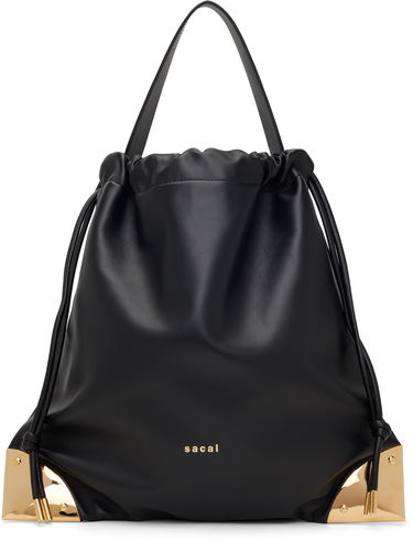 Torbica sacai Drawstring Bag Črna | S127-01, 0