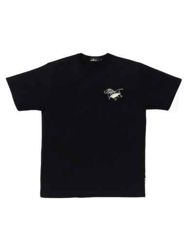 Majica BAPE Mr Bathing Ape Wide Tee Črna | 7J30-109-003