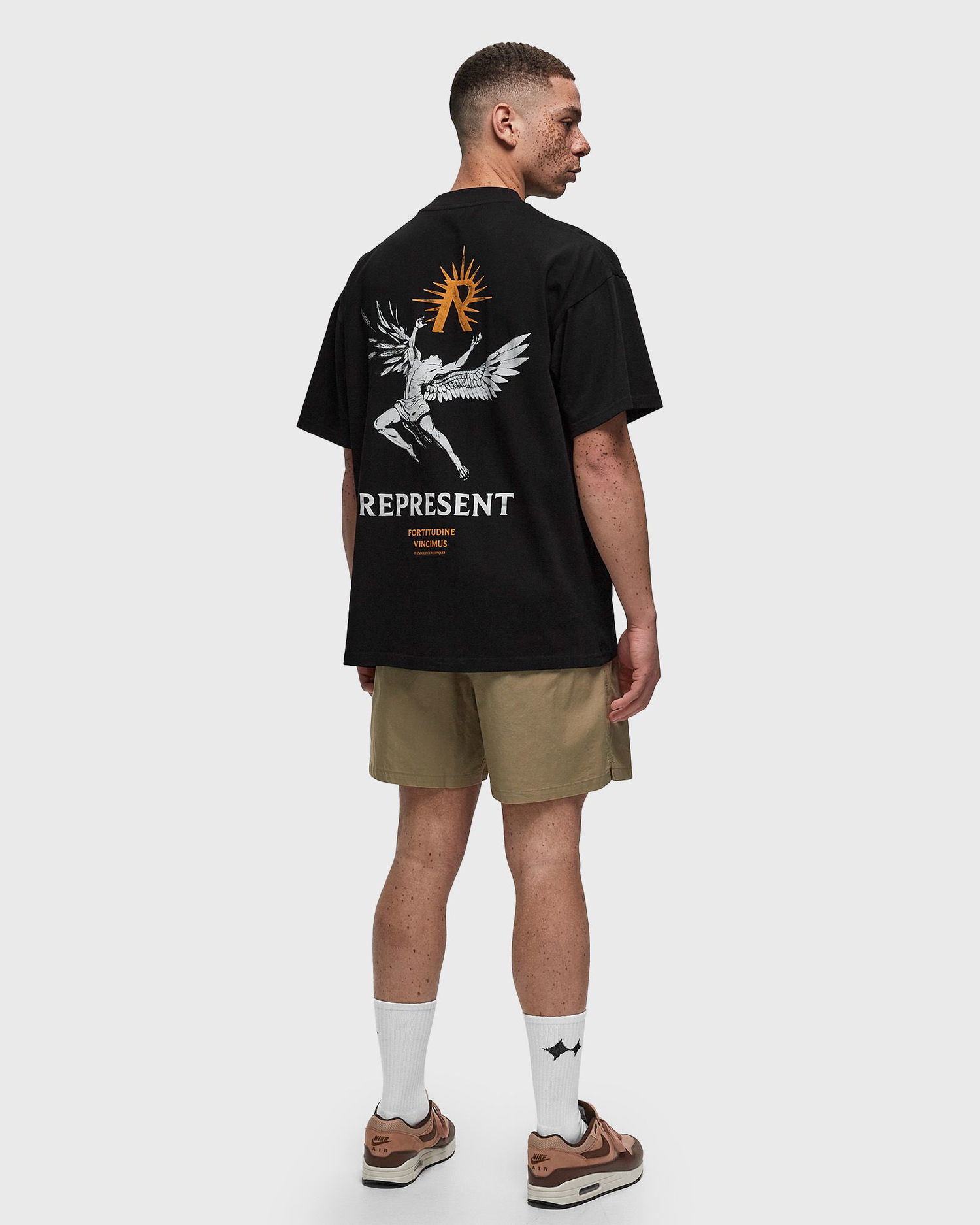 Majica Represent Clo Represent ICARUS T-SHIRT Črna | MLM467-01, 1