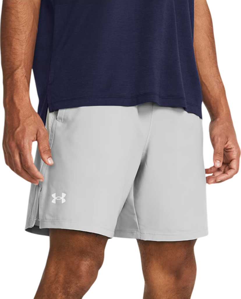 Kratke hlače Under Armour UA Launch 7" Unlined Shorts Siva | 1382622-011