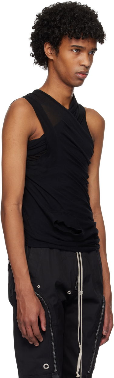 Majica brez rokavov Rick Owens Rick Owens Hollywood Banana Sleeveless Top Črna | RU01E5100 UC, 1