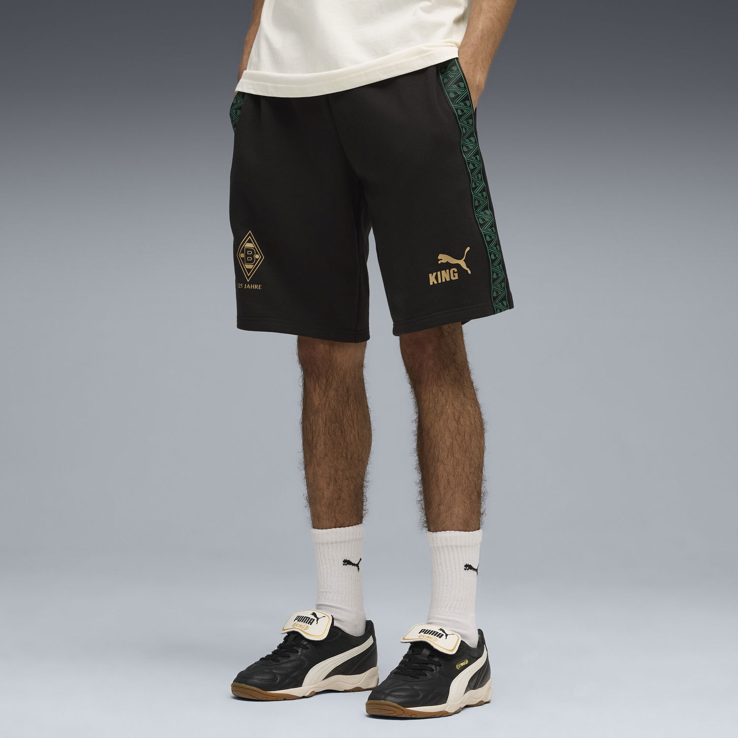 Kratke hlače Puma Borussia Mönchengladbach KING Shorts Črna | 781499_19, 1
