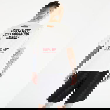 Majica HERON PRESTON This Is Not Short Sleeve Tee Bela | HMAA032S23JER0090110, 1