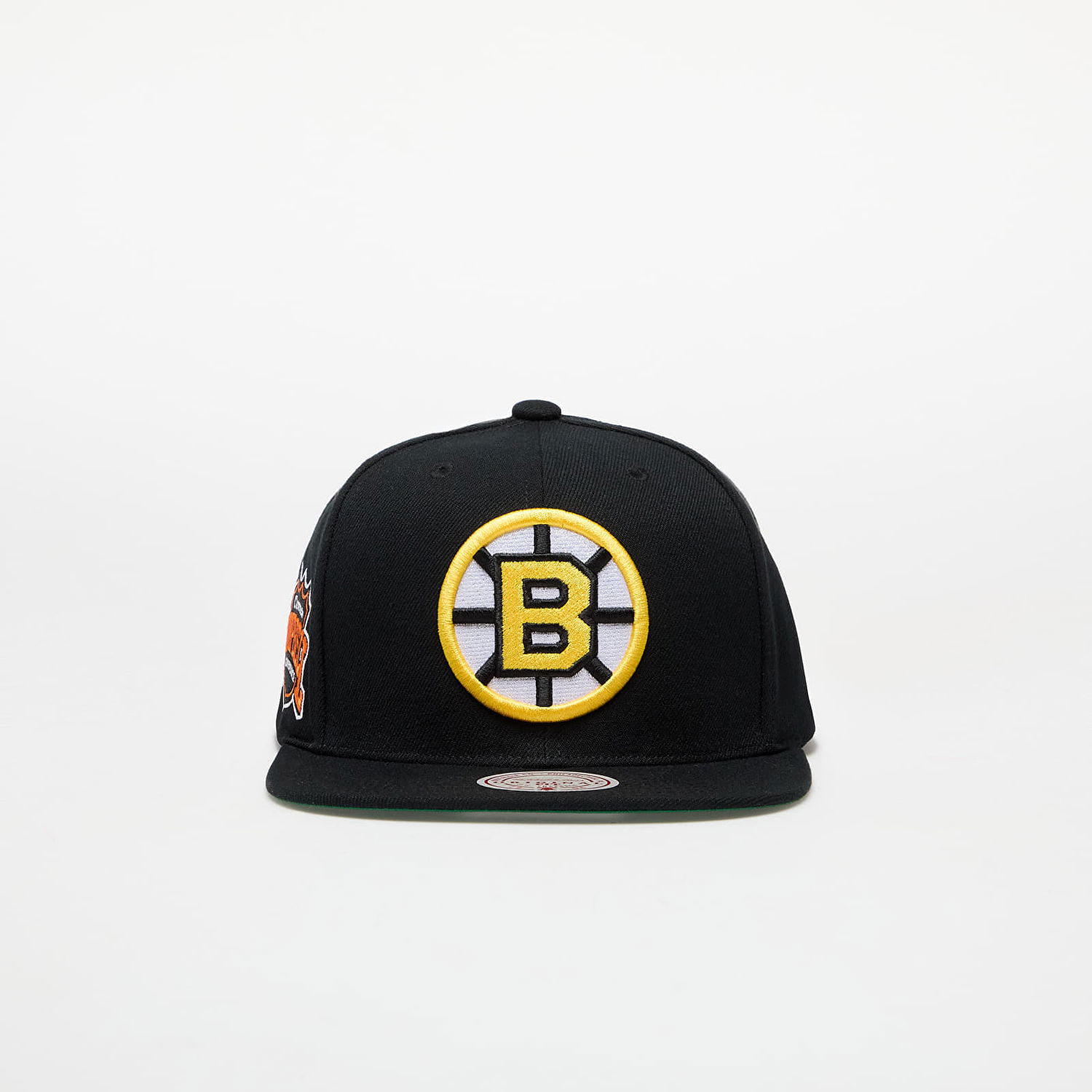 Kapa Mitchell & Ness Conference Patch Snapback Boston Bruins Cap Črna | HS8582-BBNBLCK, 0