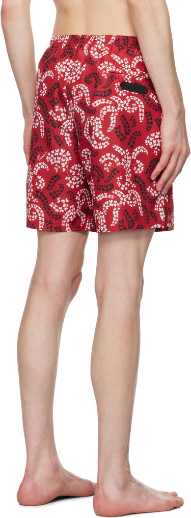 Boksarice LANVIN Lanvin Printed Swim Shorts Rdeča | RM-SW0003-S003-P25, 2