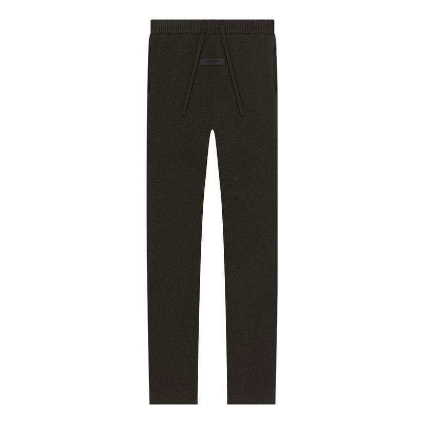 Trenirka Fear of God Fear of God Essentials SS23 Knit Lounge Pants Črna | FOG-SS23-216