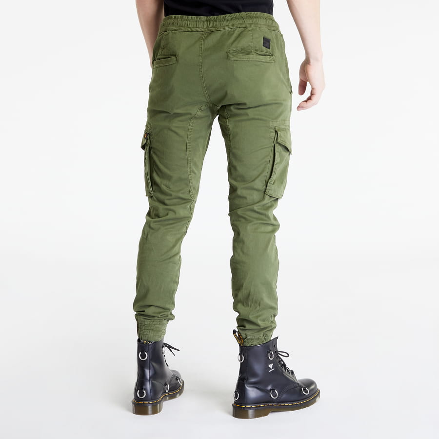 Cargo hlače Alpha Industries Cotton Twill Jogger Zelena | 116202-142, 1