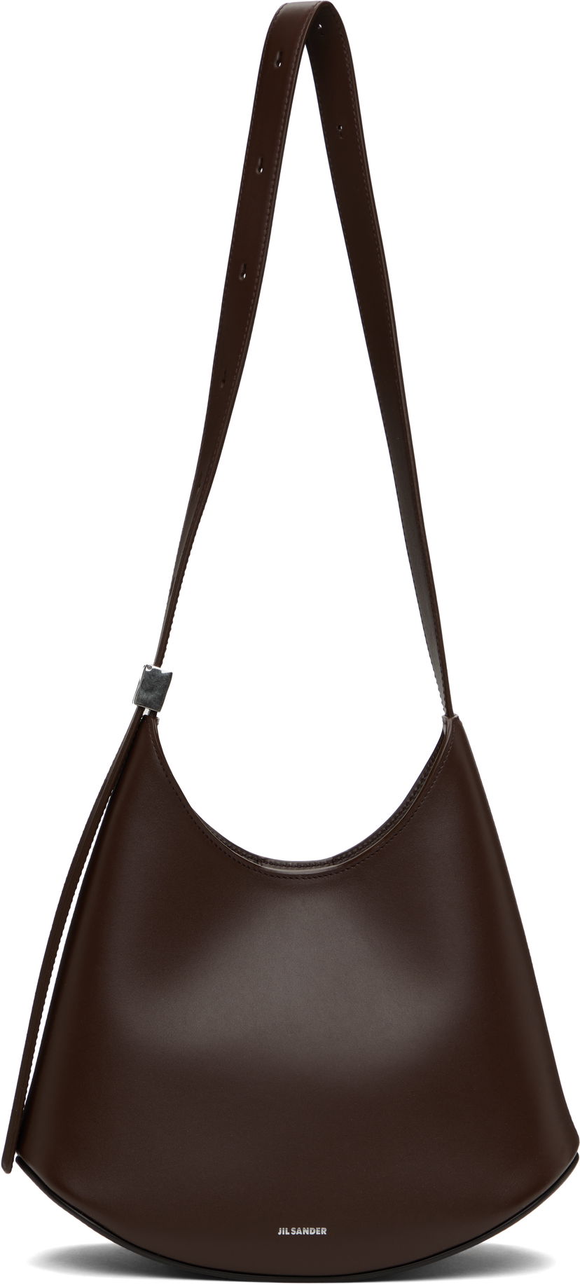 Torba za čez ramo Jil Sander Jil Sander Eldorado Small Shoulder Bag Rjava | J08ZH0062_P8354