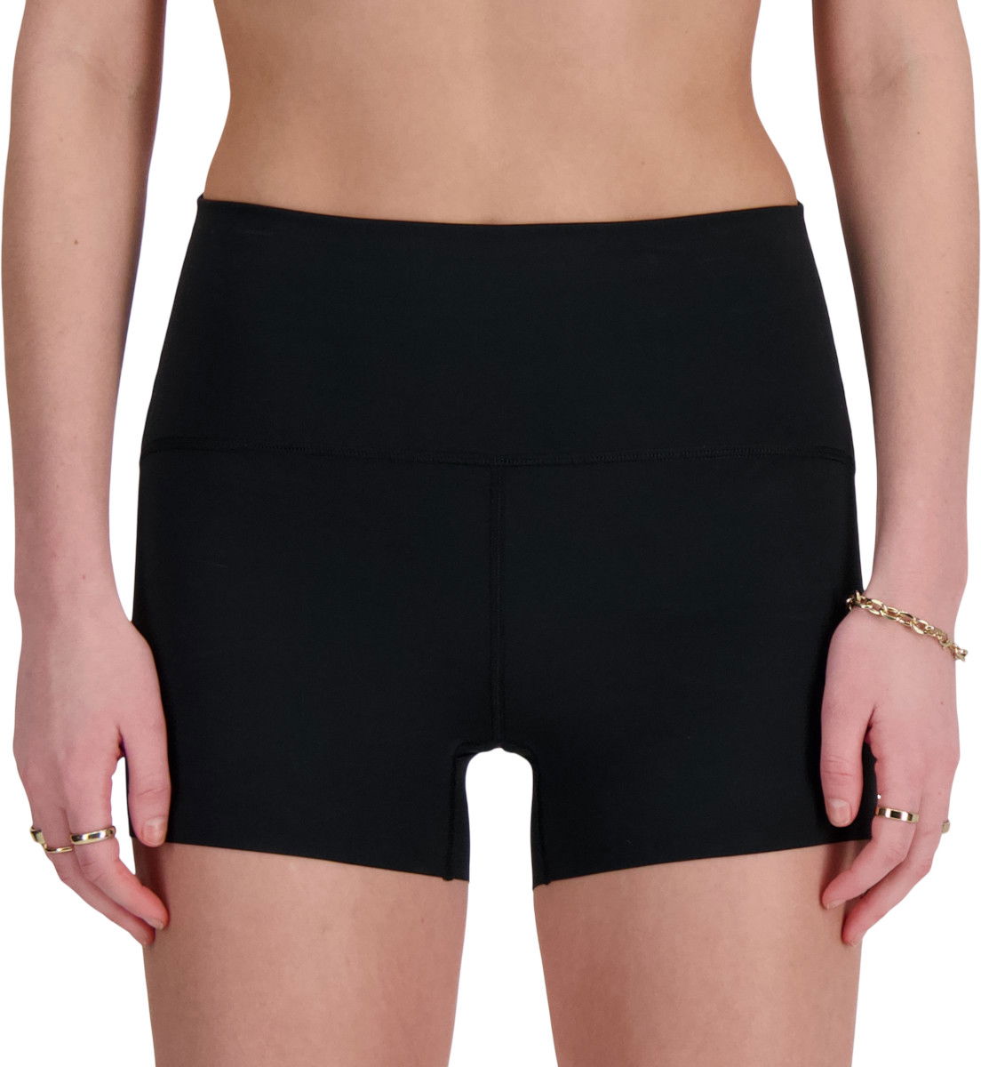 Kratke hlače New Balance Sleek High Rise Short 3" Črna | ws41269-bk, 0