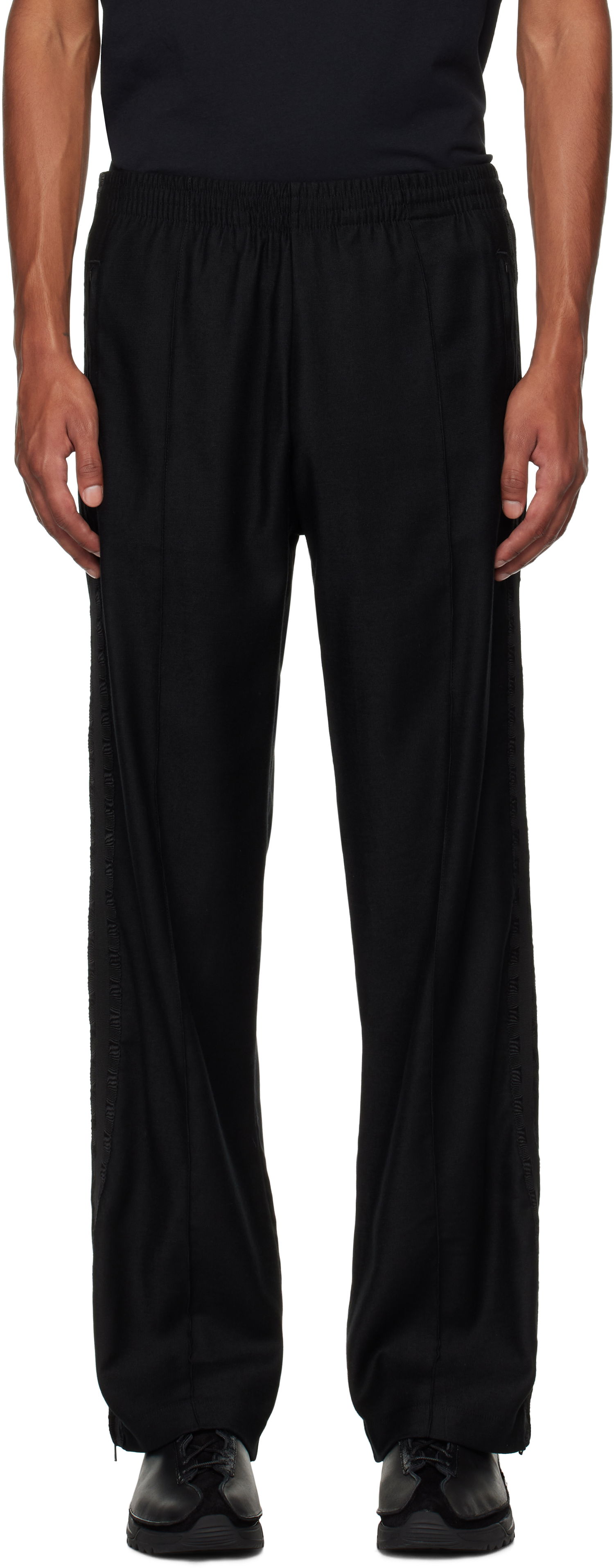 Trenirka OUR LEGACY Canvas Jersey Track Pants Črna | M4246TBC, 0