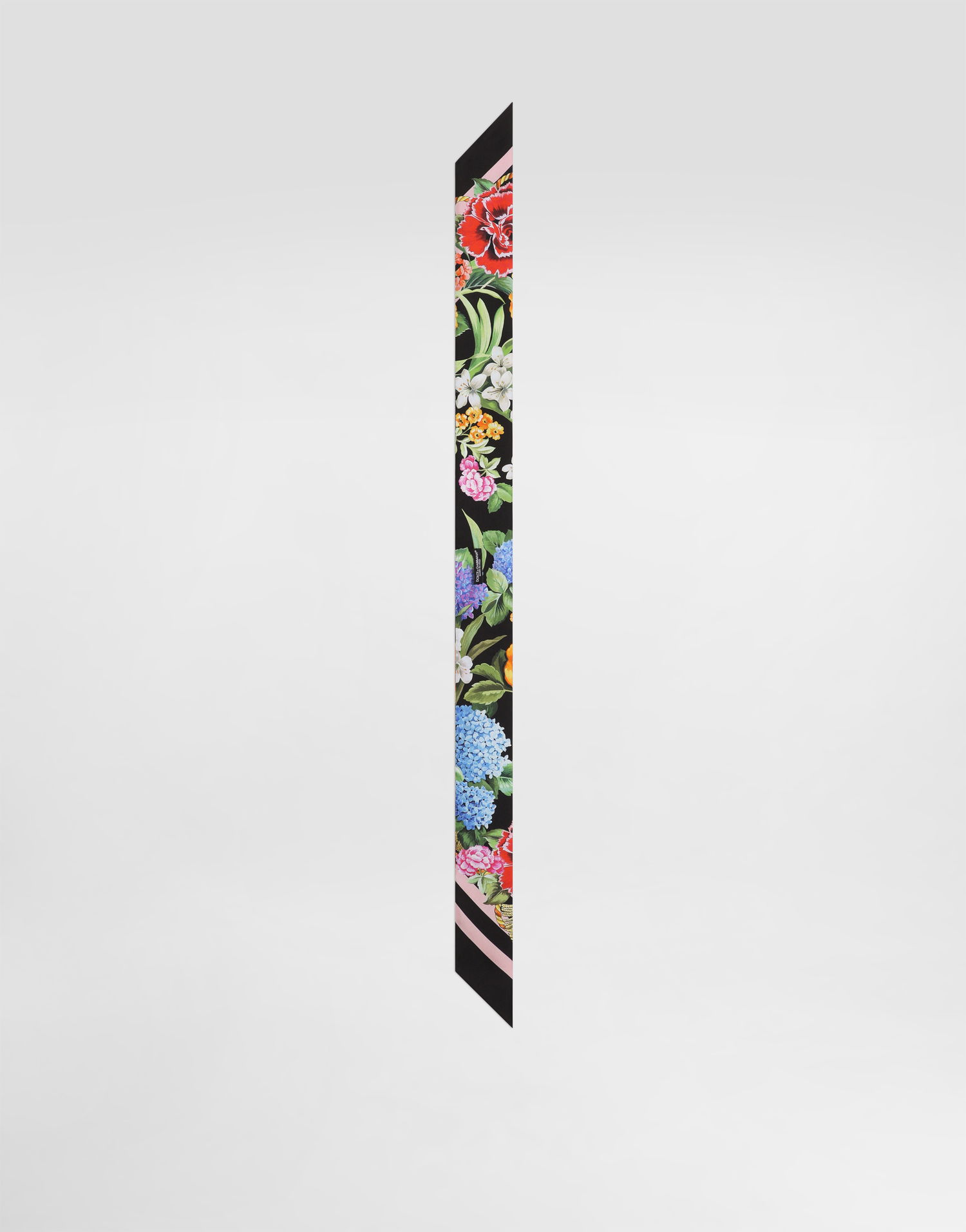 Šala Dolce & Gabbana Dolce & Gabbana Floral-Print Twill Headscarf Črna | FS215AGDCV8H45KU, 1