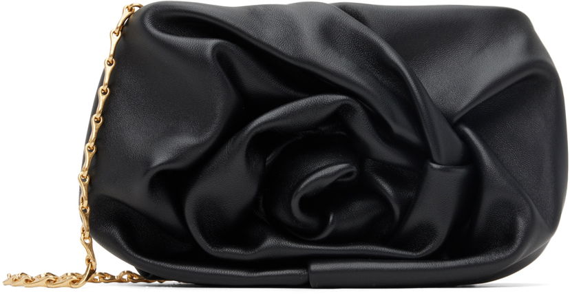 Torba za čez ramo Burberry Rose Chain Shoulder Bag Črna | 8079187