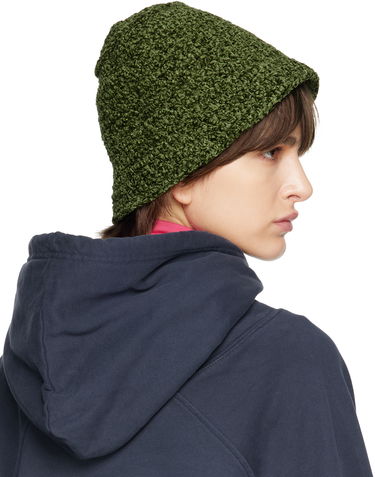 Pulover BY FAR Fuzzy Bucket Hat Zelena | 23CRROBMLGCHEN, 2
