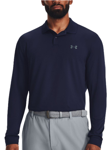 Polo majica Under Armour Performance 3.0 LS Polo Mornarica | 1379728-410