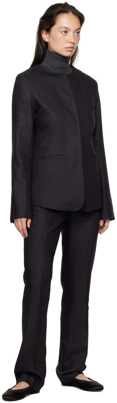 Pleteni pulover Loulou de Saison Loulou de Saison Murano Turtleneck Sweater Siva | MURANO, 3