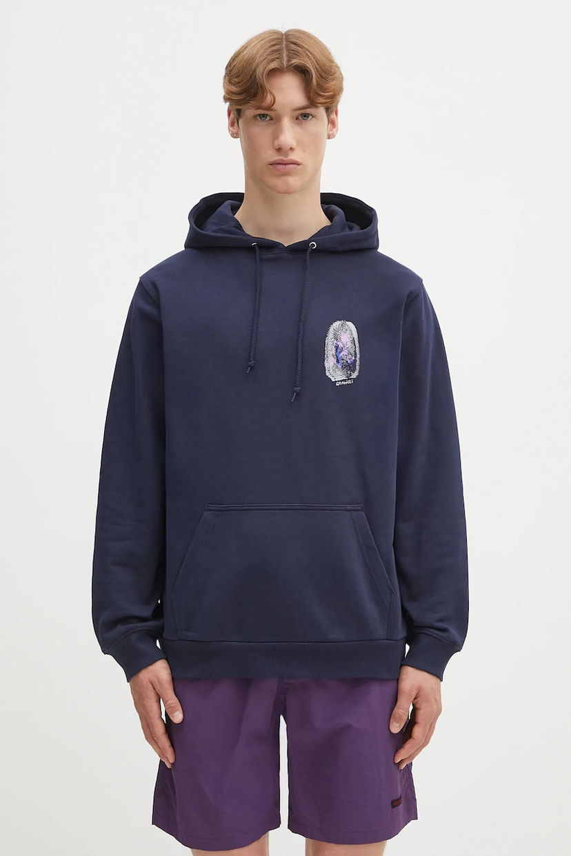 Pulover GRAMICCI Gramicci Thumbprint Hoodie Mornarica | G5SU.J109