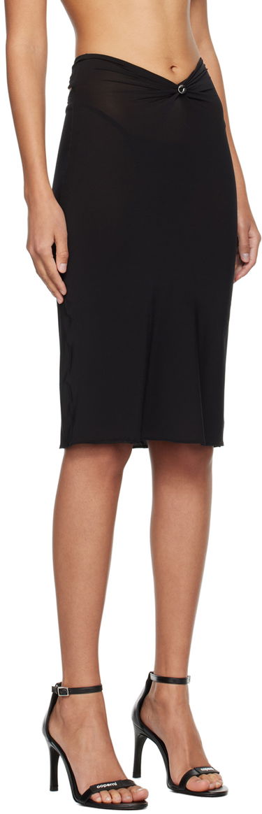 Krila Coperni Coperni Midi Triangle Skirt Črna | COPJ55568, 1