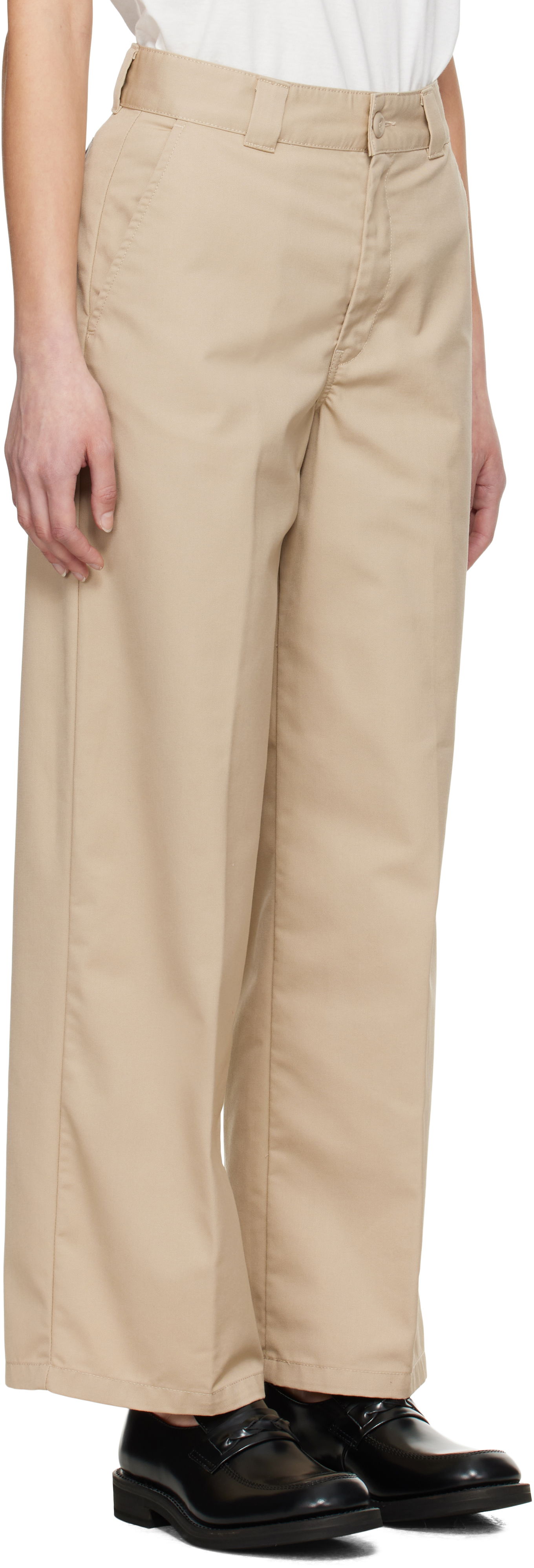 Hlače Carhartt WIP Craft Trousers Bež | I032441 G102, 1