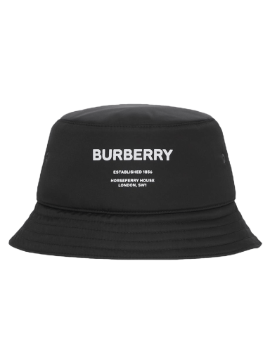 Klobuk Burberry Horseferry Print Bucket Hat Črna | 8044081