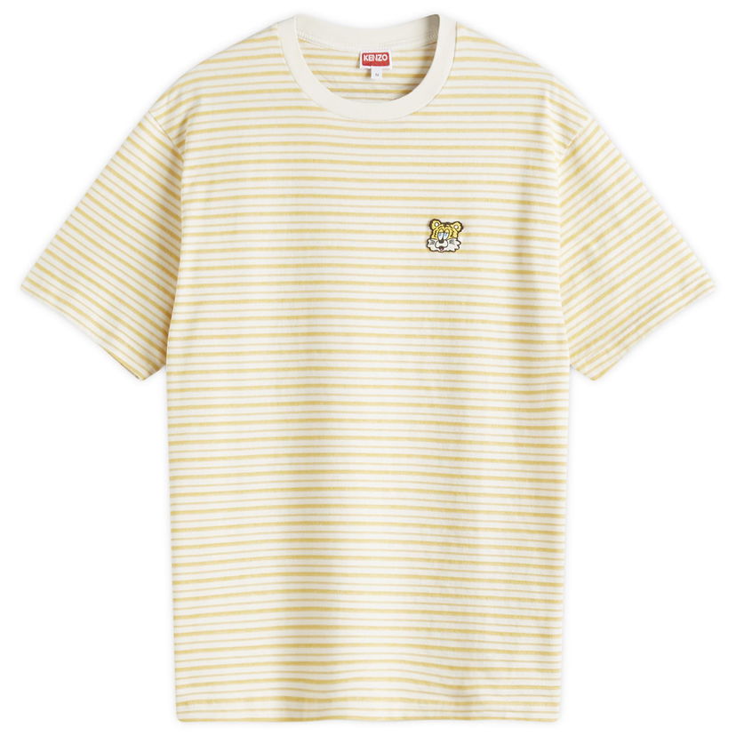 Majica KENZO Verdy Collection Embroidered Classic T-Shirt, Size Large Bež | FF55TS4974SD-40