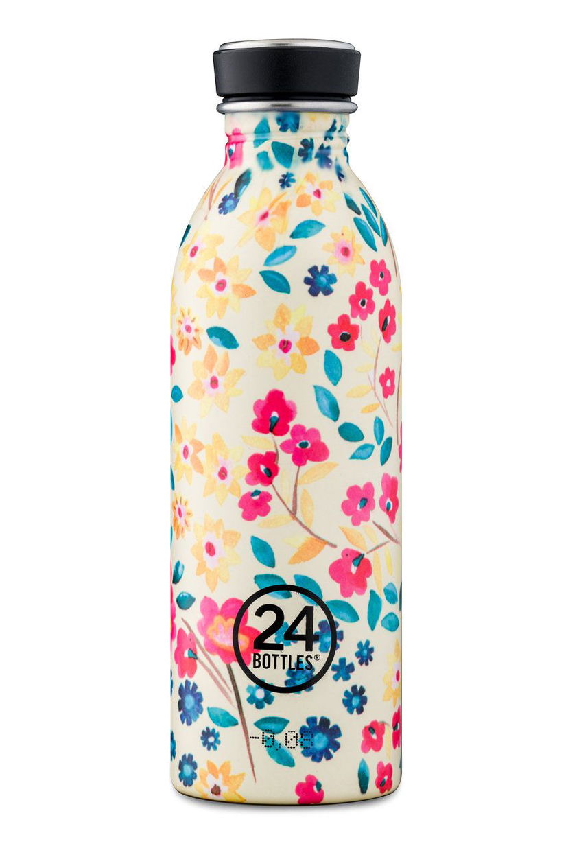 Steklenica za pitje 24Bottles Water Bottle Floral Večbarvna | Urban.500ml.PetitJardi
