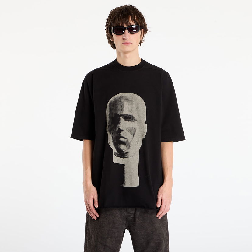Majica Rick Owens Rick Owens DRKSHDW Jumbo Short Sleeve T-Shirt with Head Print Črna | DU02E7274 RIGEP1 0908