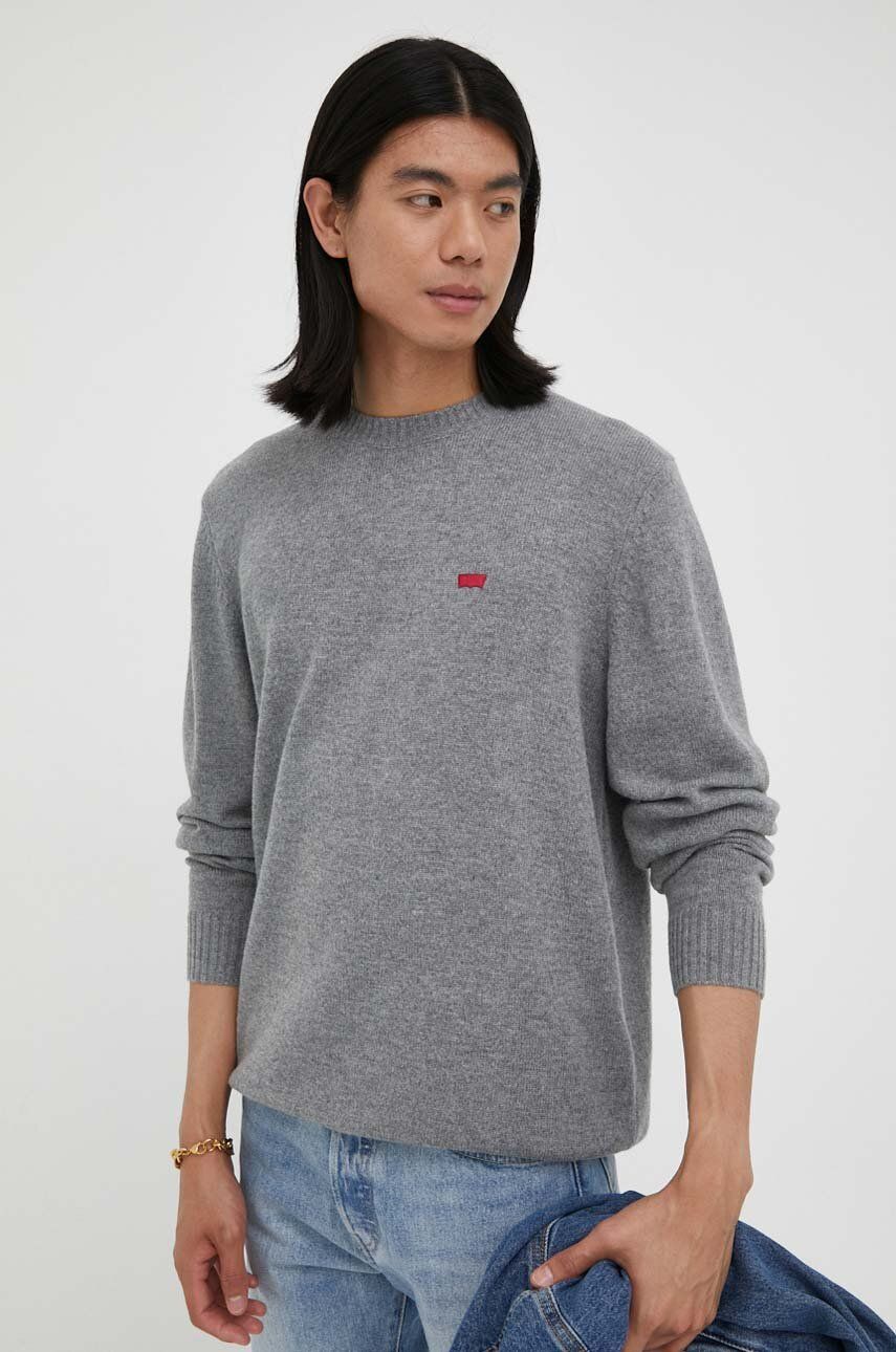 Pleteni pulover Levi's ® Sweater Siva | A4320.0000, 0
