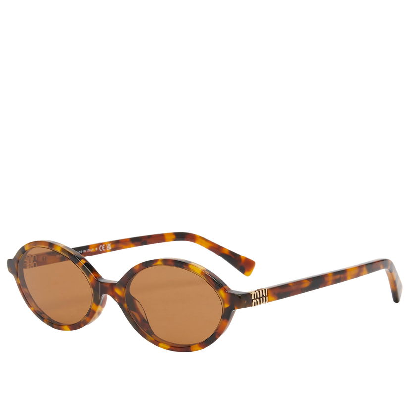 Sončna očala Miu Miu Miu Miu 04ZS Oval Sunglasses Rjava | 0MU-04ZS-50-19P2Z1