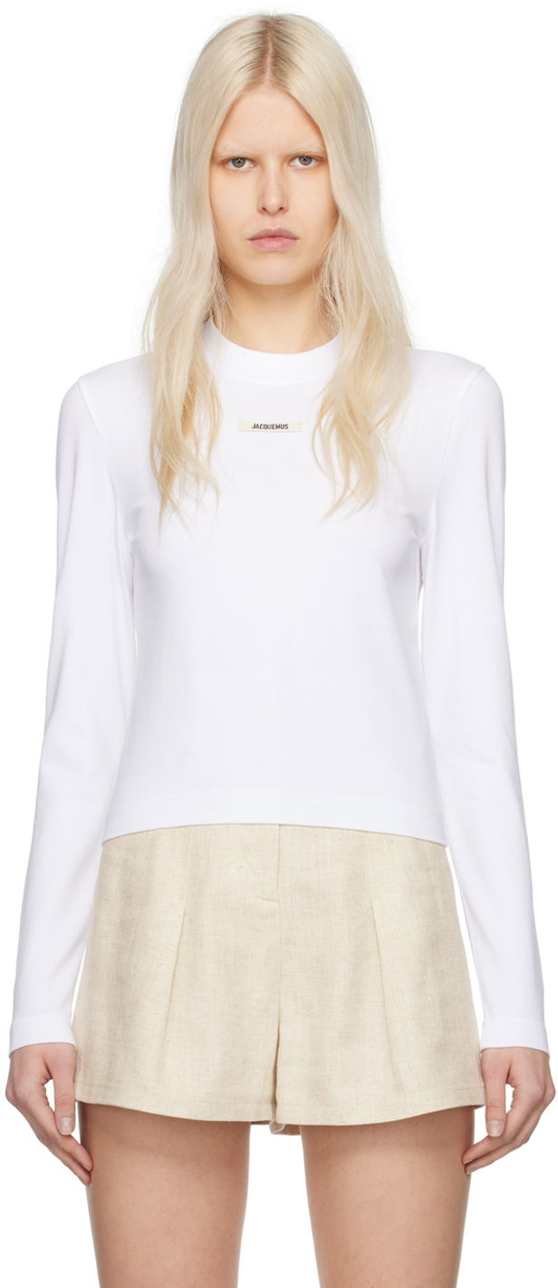 Majica Jacquemus White Les Classiques 'Le Bela | 24E241JS155-2031