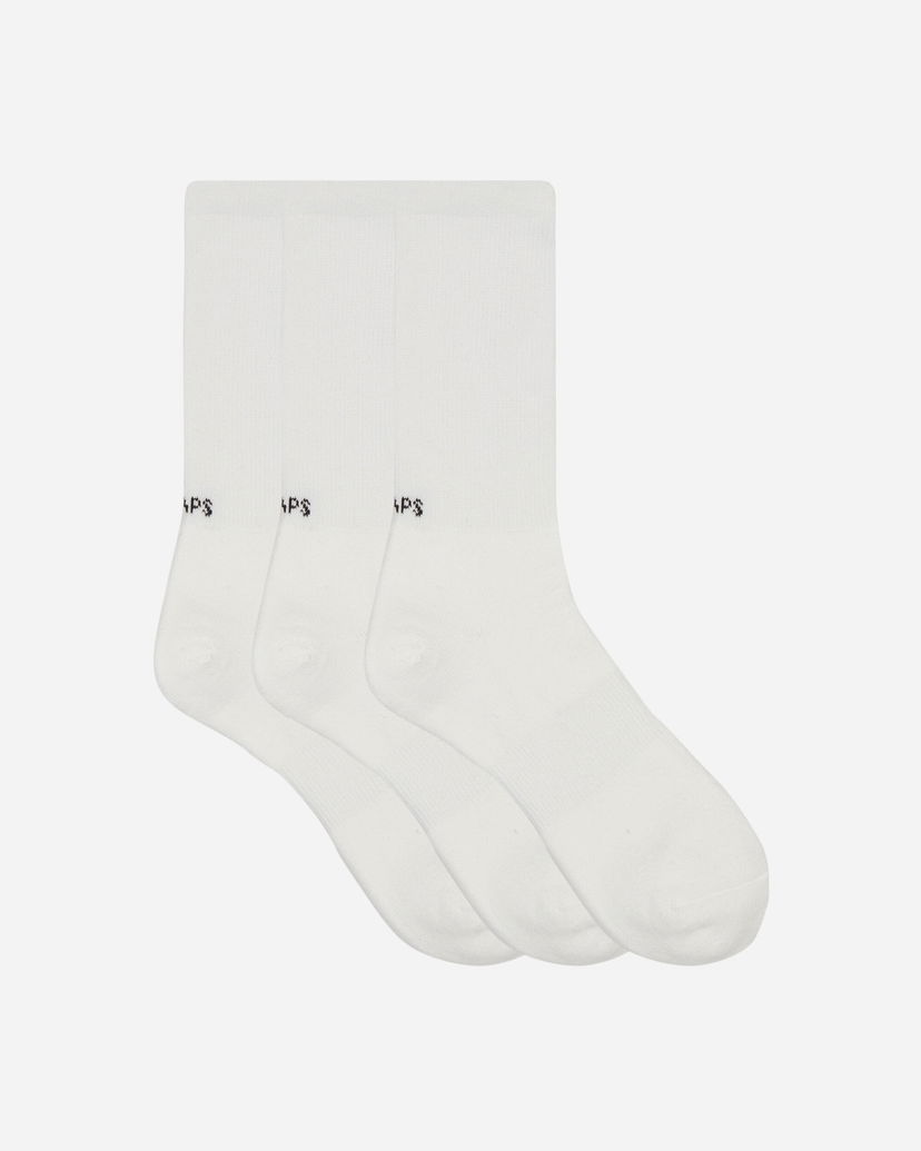 Nogavice WTAPS Skivvies Socks Bela | 252MYDT-UWM05 WHITE