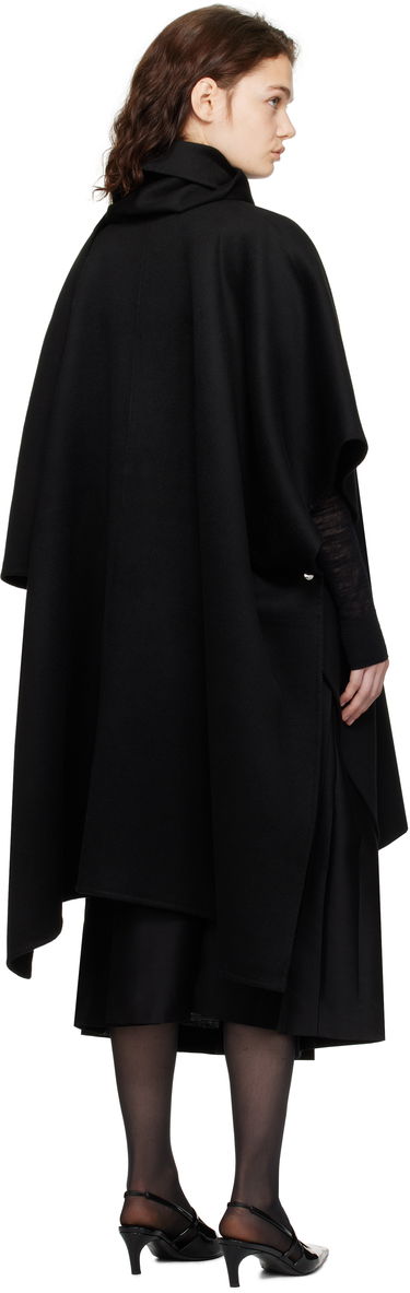 Plašči TOTEME TOTEME Doublé Scarf Coat Črna | 251-WRO4321-FB0006, 2