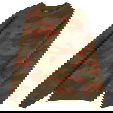 Pleteni pulover Dime Dime Camo Chenille Knit, Size Large Zelena | DIME2SP254WOO, 0