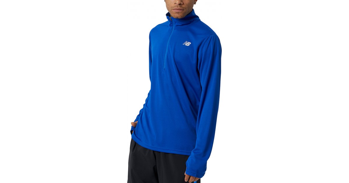 Jakna New Balance 5K Half-Zip Jacket Mornarica | mt21214-try, 1