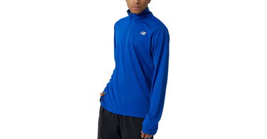 Jakna New Balance 5K Half-Zip Jacket Mornarica | mt21214-try, 1