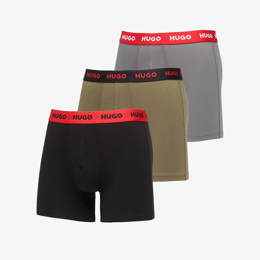 Boksarice BOSS Hugo Boss 3-Pack Boxer Briefs Večbarvna | 50532613-988