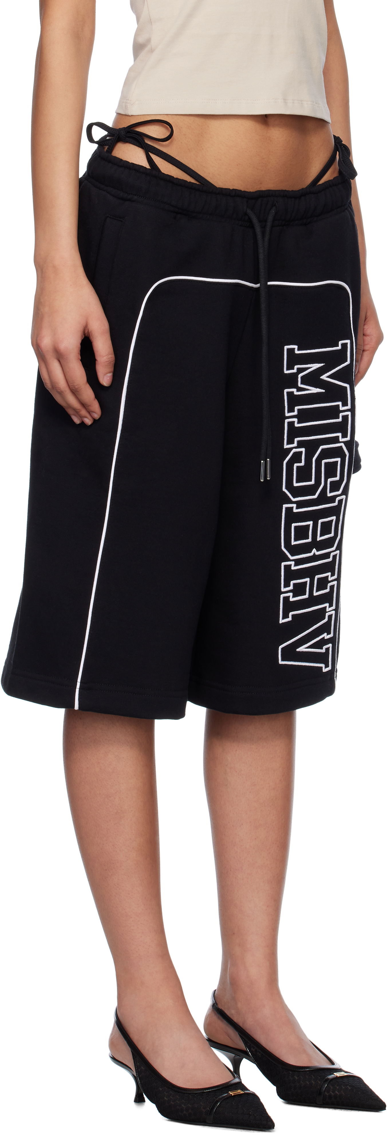 Kratke hlače MISBHV MISBHV Spring Breakers Shorts Črna | 250W350, 1