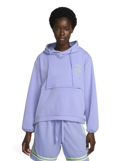 Pulover Nike Dri-FIT Basketball Hoodie Lila | DQ6770-569