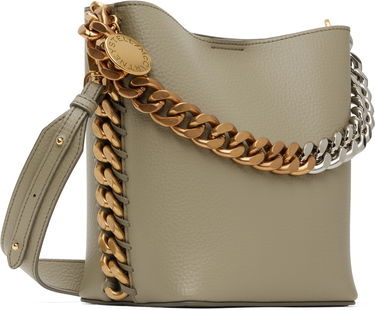 Torbica Stella McCartney Alter Mat Grainy Chain Shoulder Bag Rjava | 7B0033WP0316, 4