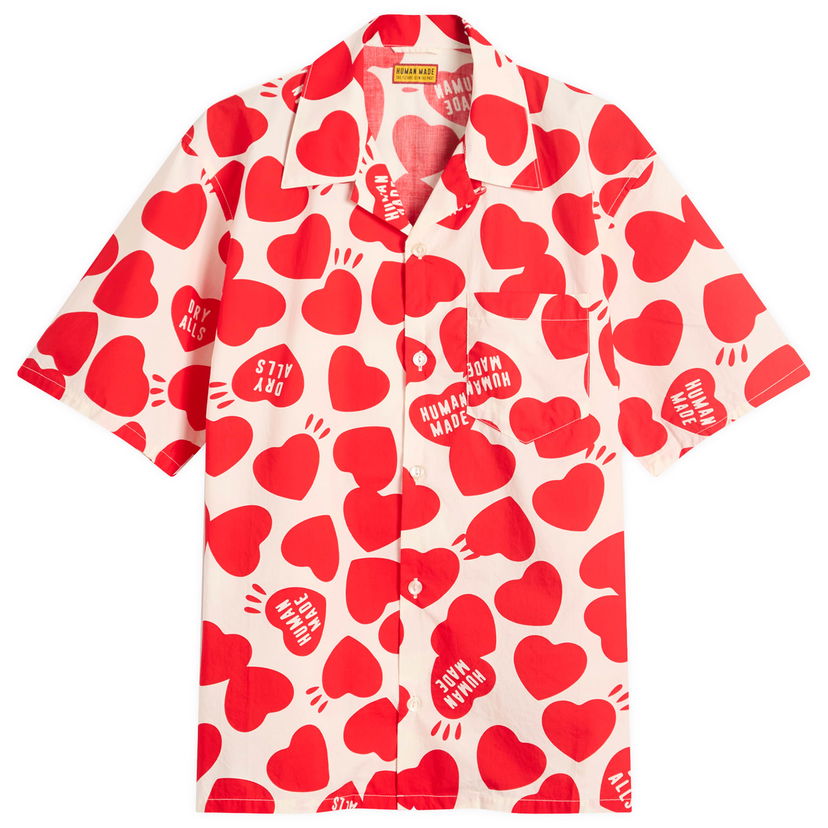 Srajce Human Made Heart Vacation Shirt, Size Large Bela | HM29SH026-WHT