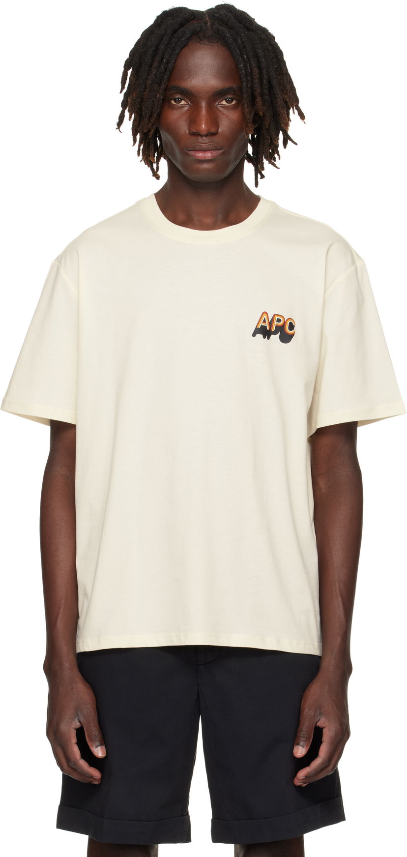 Majica A.P.C. A.P.C. 70's H T-Shirt Bež | COHBM-H26535