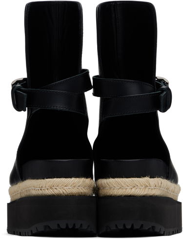 Obleke sacai sacai Jodphur Espadrille Platform Sandals Črna | 25-07919, 1