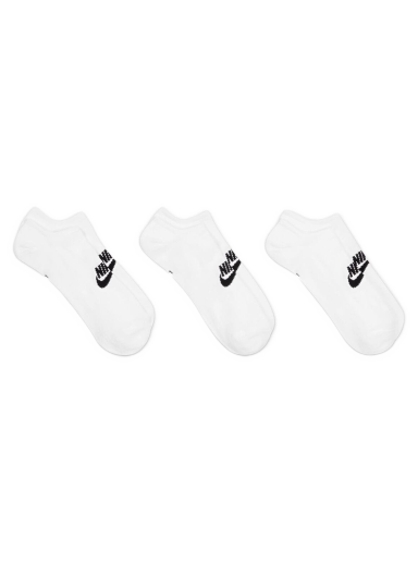 Spodnje perilo in nogavice Nike Socks 3-Pack Bela | DX5075-100