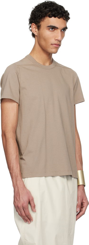 Majica Rick Owens Rick Owens Hollywood Level T-Shirt Rjava | RU01E5265 JA, 1