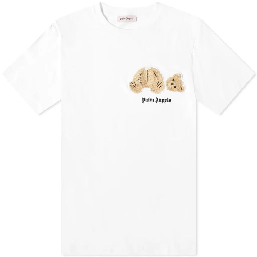 Majica Palm Angels Palm Angels Mini Bear Graphic T-Shirt Bela | PMAA001F194130400150