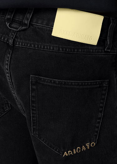 Kavbojke AXEL ARIGATO Zine Relaxed-Fit Jeans Črna | A3550002, 7