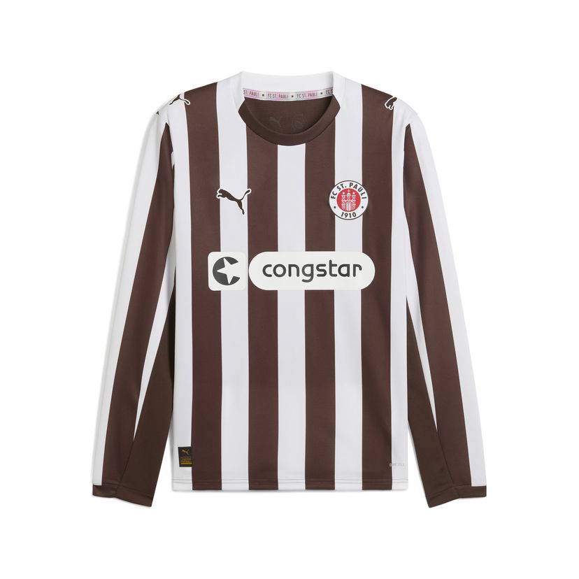 Dres Puma FC St. Pauli 25/26 Home Long Sleeve Jersey Rjava | 783066_01