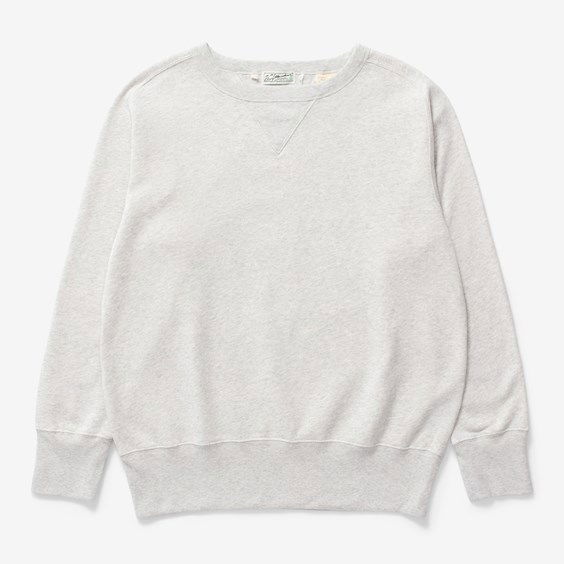 Pulover Levi's Vintage Clothing Bay Meadows Crew Sweatshirt Bela | 21931-0003, 1
