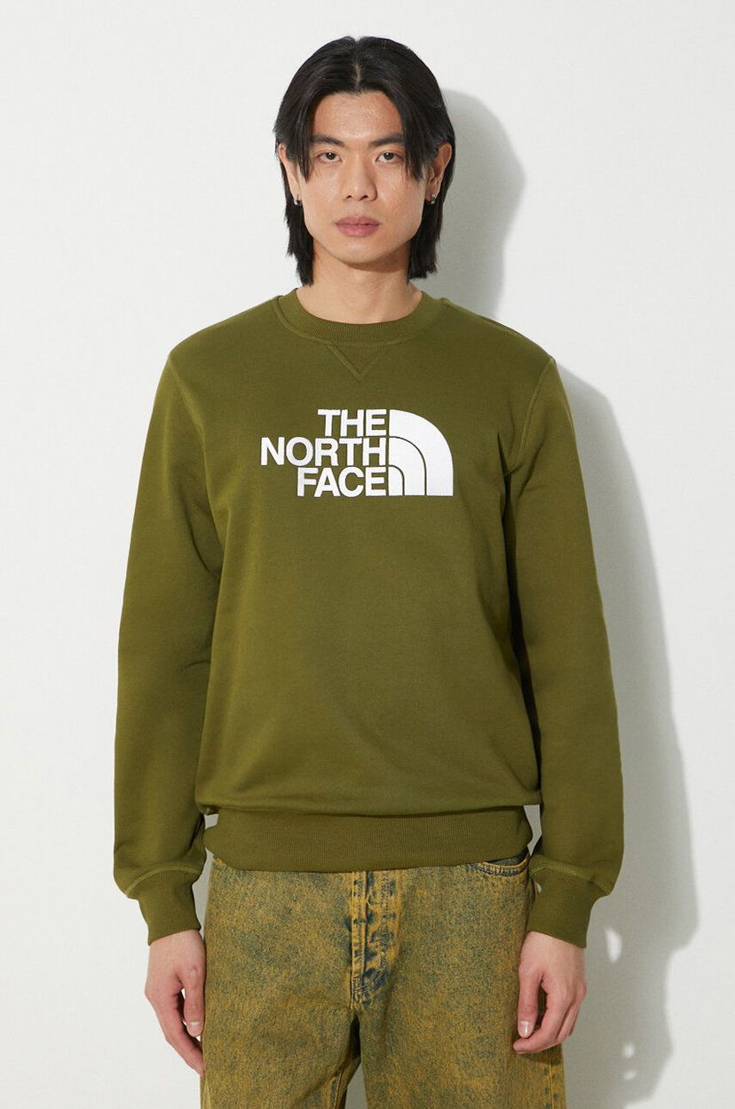 Pulover The North Face Drew Peak Crew Sweatshirt Zelena | NF0A4SVRPIB1